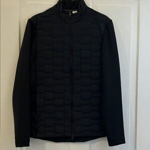 Men's Adidas Black Quilted Jacket